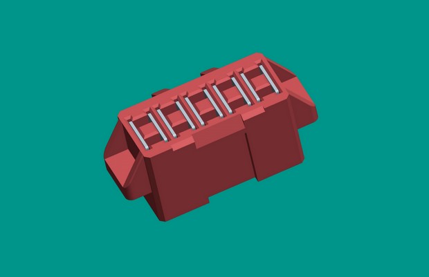 2.0mm跳線帽紅色（18號帽子）